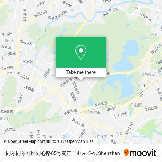 同乐同乐社区同心路85号黄江工业园-5栋 map