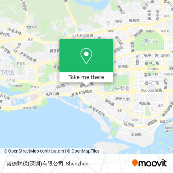 诺德财税(深圳)有限公司 map