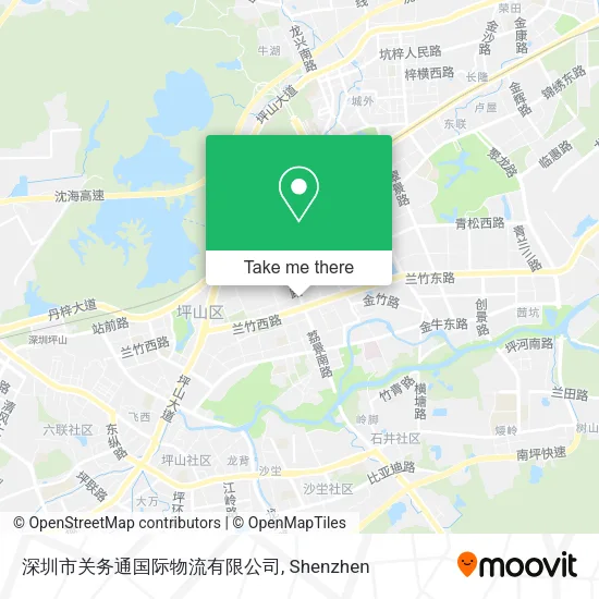 深圳市关务通国际物流有限公司 map