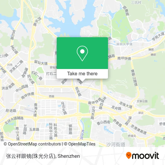 张云祥眼镜(珠光分店) map