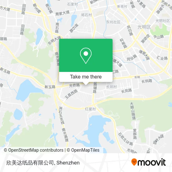 欣美达纸品有限公司 map