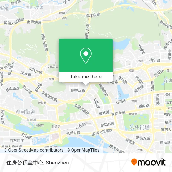 住房公积金中心 map