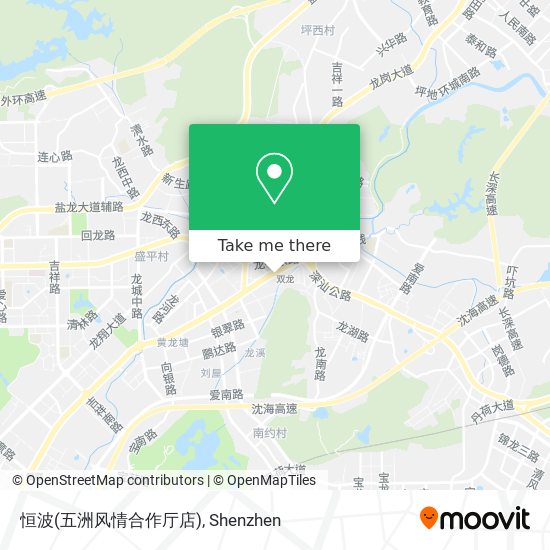 恒波(五洲风情合作厅店) map