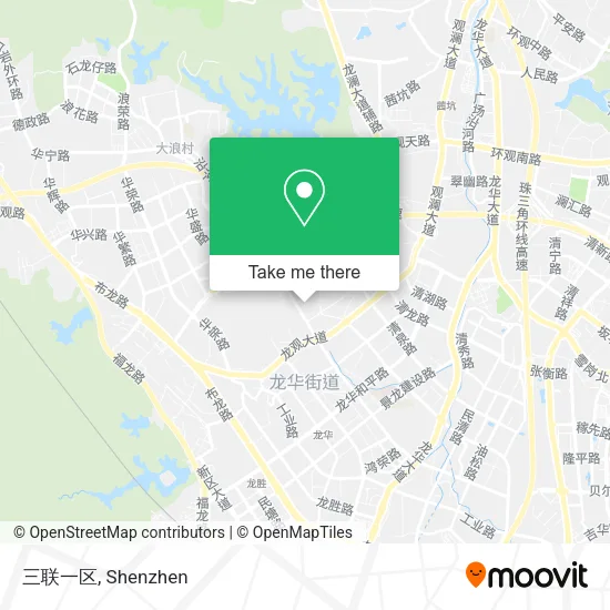 三联一区 map