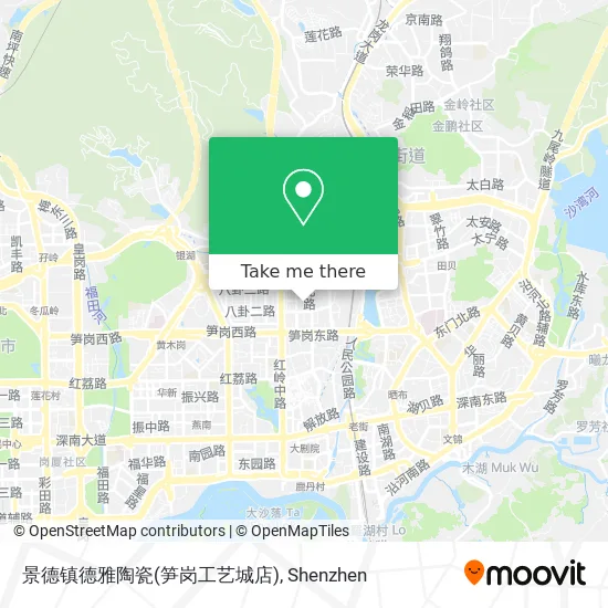 景德镇德雅陶瓷(笋岗工艺城店) map