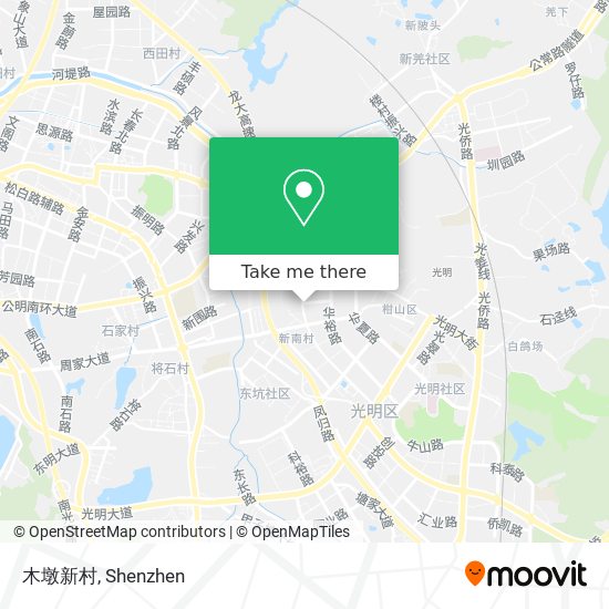 木墩新村 map