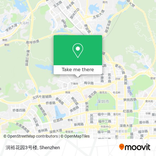 润裕花园3号楼 map