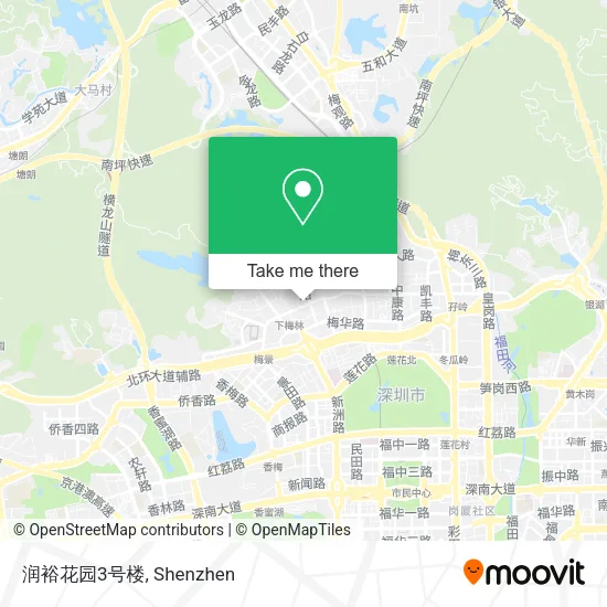 润裕花园3号楼 map