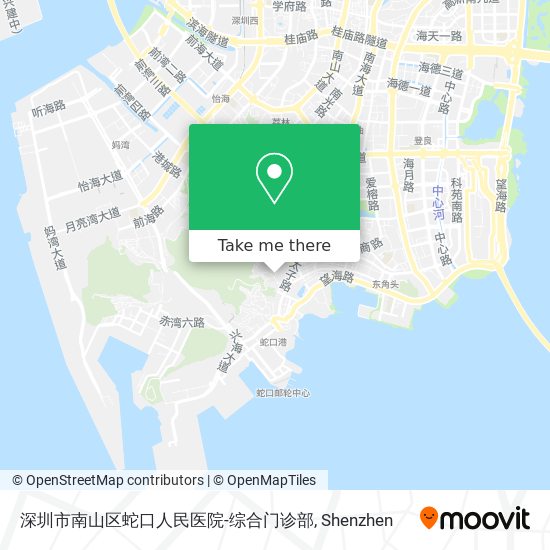 深圳市南山区蛇口人民医院-综合门诊部 map
