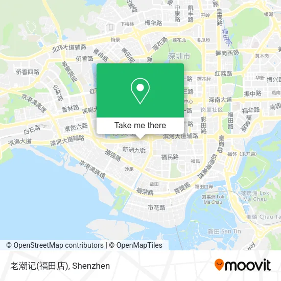 老潮记(福田店) map