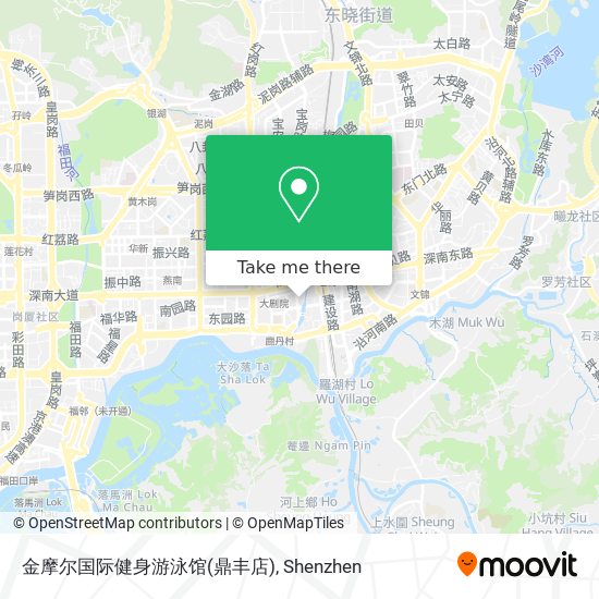 金摩尔国际健身游泳馆(鼎丰店) map