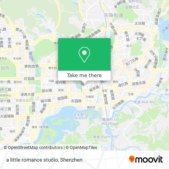 a little romance studio map