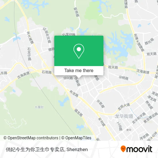 俏妃今生为你卫生巾专卖店 map
