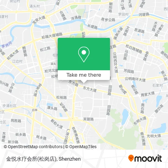 金悦水疗会所(松岗店) map