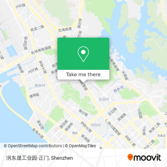 润东晟工业园-正门 map