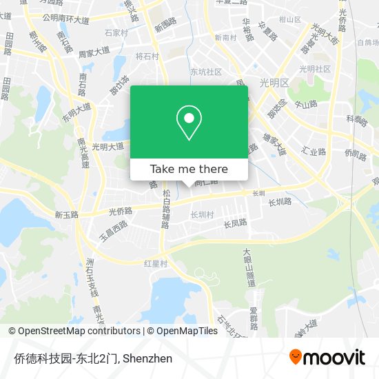 侨德科技园-东北2门 map
