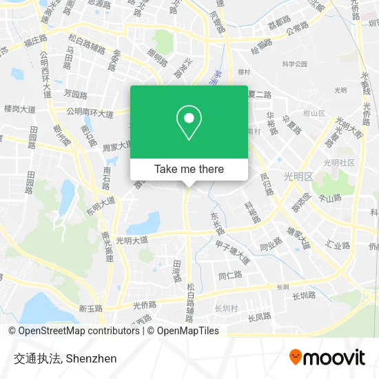 交通执法 map