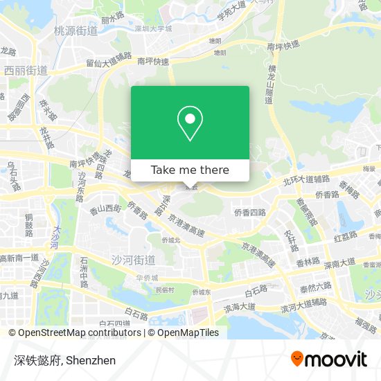 深铁懿府 map