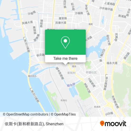 依斯卡(新和桥新路店) map