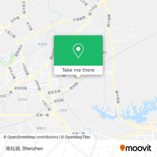南站路 map