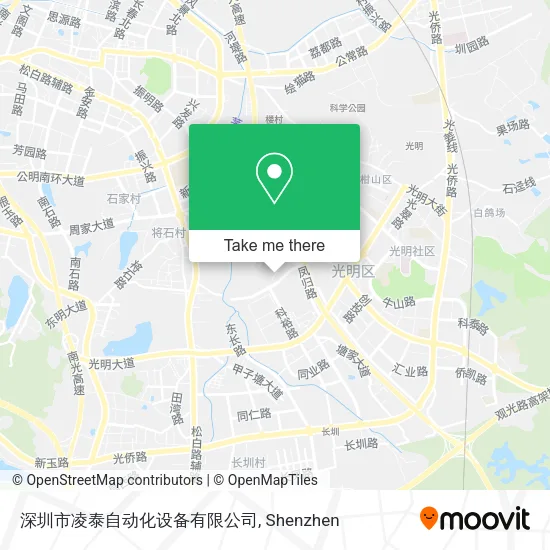深圳市凌泰自动化设备有限公司 map