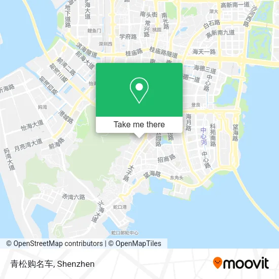 青松购名车 map