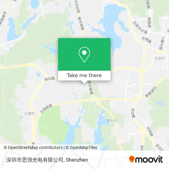 深圳市思强光电有限公司 map