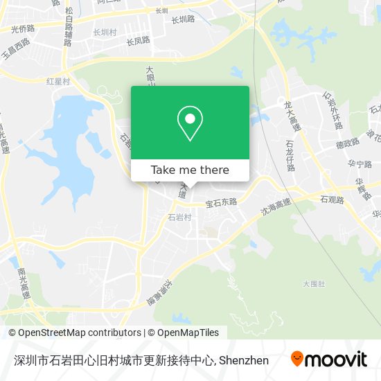 深圳市石岩田心旧村城市更新接待中心 map