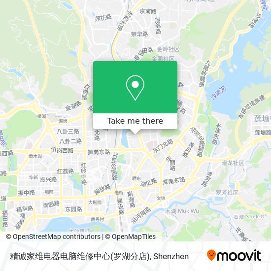 精诚家维电器电脑维修中心(罗湖分店) map