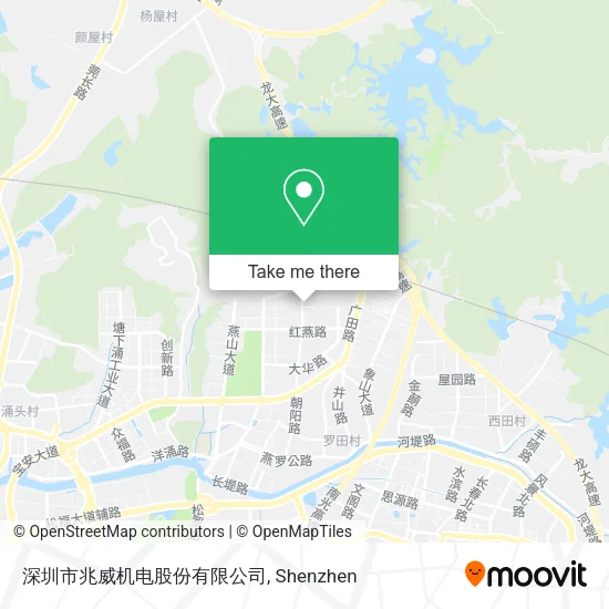 深圳市兆威机电股份有限公司 map