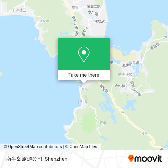 南半岛旅游公司 map