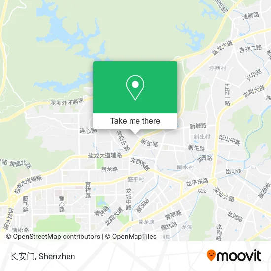 长安门 map