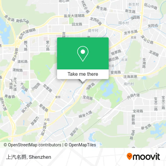 上汽名爵 map