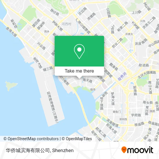 华侨城滨海有限公司 map