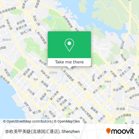 奈欧美甲美睫(流塘国汇通店) map