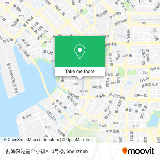 前海深港基金小镇A10号楼 map