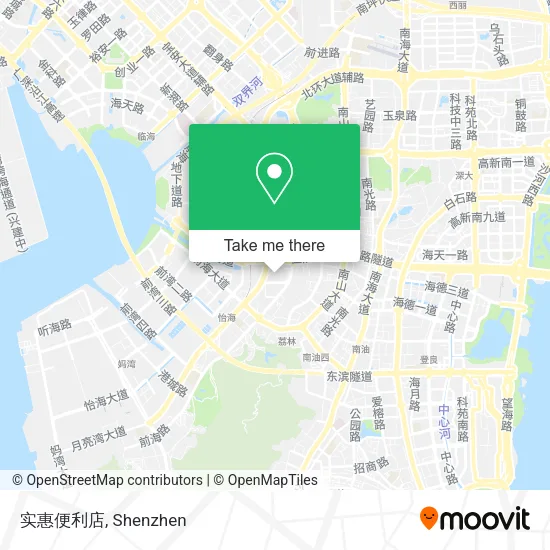 实惠便利店 map