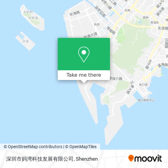 深圳市妈湾科技发展有限公司 map
