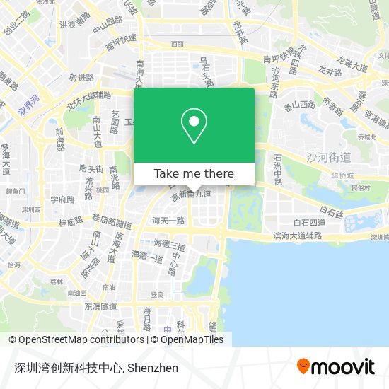 深圳湾创新科技中心 map