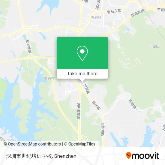 深圳市世纪培训学校 map