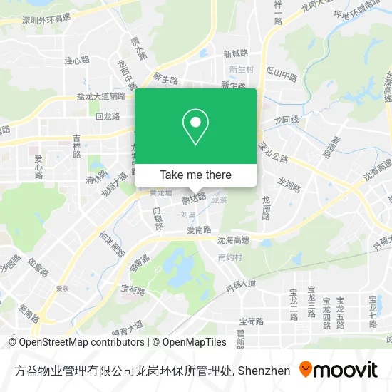 方益物业管理有限公司龙岗环保所管理处 map