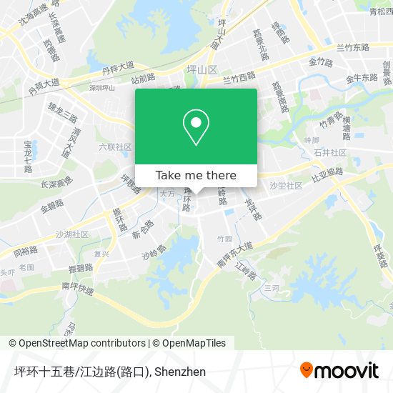 坪环十五巷/江边路(路口) map
