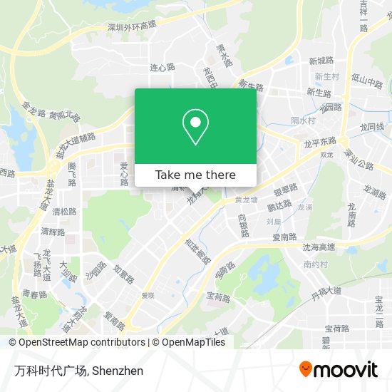 万科时代广场 map