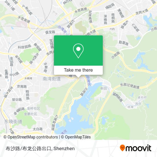 布沙路/布龙公路出口 map