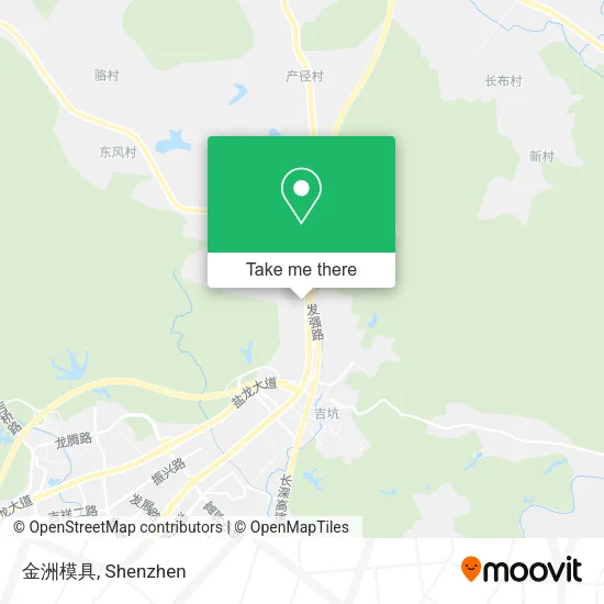 金洲模具 map