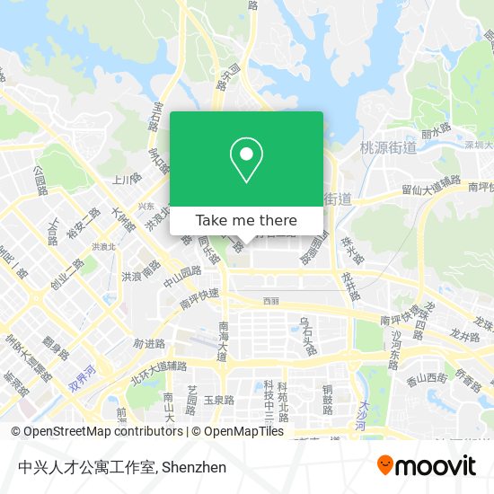 中兴人才公寓工作室 map