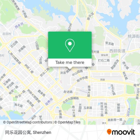 同乐花园公寓 map