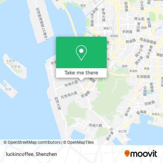 luckincoffee map