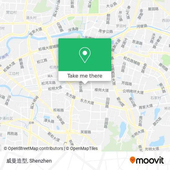 威曼造型 map