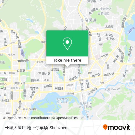 长城大酒店-地上停车场 map